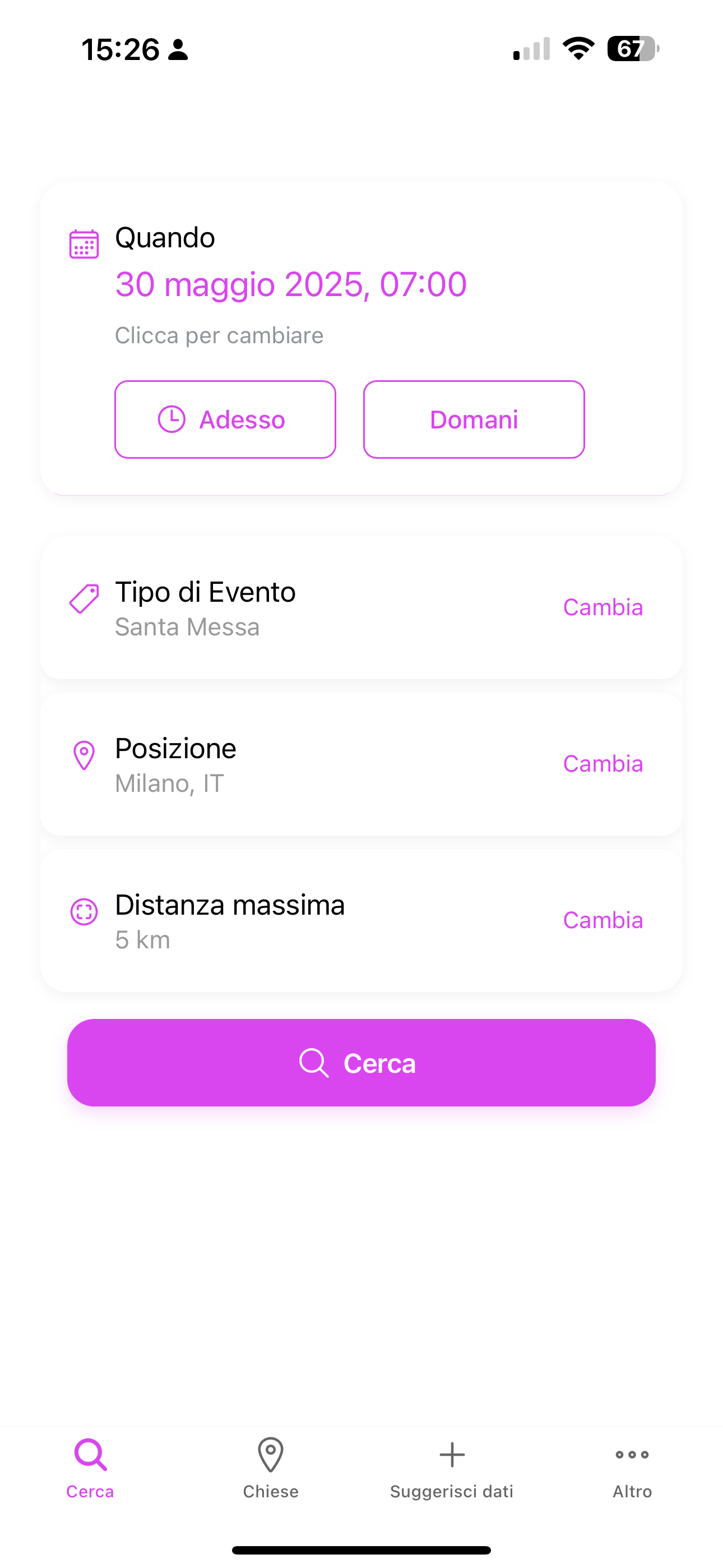 Catholic24 App - Trova chiese vicine